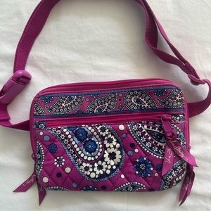 Vera Bradley belt bag in boysenberry